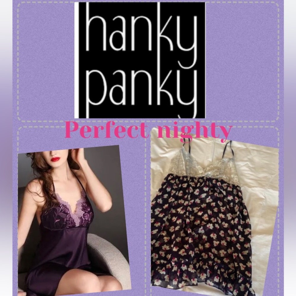 NEW Hanky Panky Lace Baby Nighty | Size Medium